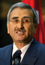 Turkey’s central bank governor, Durmus Yilmaz 