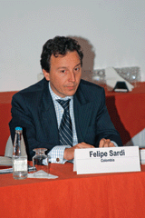 Felipe Sardi, the director of public credit Colombia