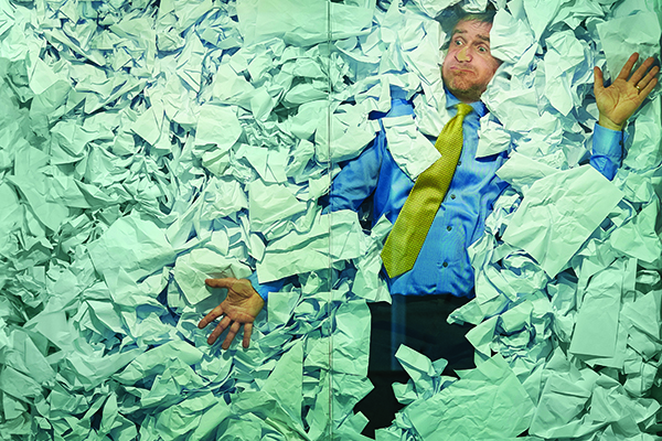 crushed by paper-600