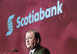 Peter Godsoe, Scotiabank chairman and CEO