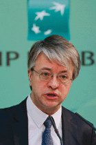 chief executive of BNP Paribas, Jean-Laurent Bonnafé 