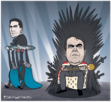 At Morgan Stanley, Colm Kelleher ascended the throne of king of the investment bank and fellow co-president Paul Taubman was carried out of the building (as it were!)