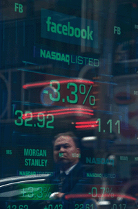 Writing on its wall. Facebook’s IPO has stumbled