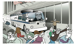 Chuck Prince allegedly mused to John Bond: “Every day we collect speeding tickets, and then occasionally we mount the pavement and kill a pedestrian”