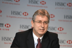 Michael Geoghegan, HSBC: well-placed