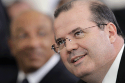 central bank president Alexandre Tombini 