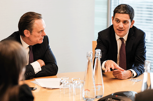 Jim-Cowles-David-Miliband-600