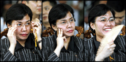 Indonesia’s finance minister, Sri Mulyani Indrawati
