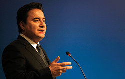 Ali Babacan, Turkey’s deputy prime minister in charge of economic and financial affairs