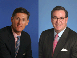 Mike Corbat (l) and Don Callahan: key members of the team that have resurrected Citi with Pandit