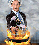 OUT OF THE FRYING PAN.... ....INTO THE FREEZER