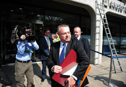 Mike Aynsley, chief executive of Anglo Irish Bank