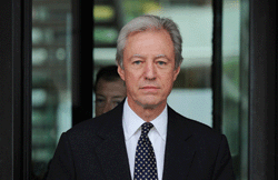 Outgoing Barclays chairman Marcus Agius 