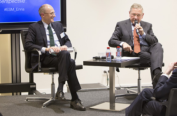 Andrea Enria Klaus Regling-600