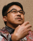 Indonesia Stock Exchange (IDX), company president director Ito Warsito