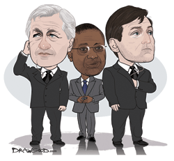 At a crucial meeting with AIG’s board and US officials, Thiam was flanked by Dimon and Dougan. Dimon declared: “This is a good deal for America!” But Dougan did most of the talking