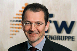 KfW's head of capital markets Horst Seissinger 
