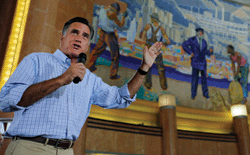 Mitt Romney promises to repeal much of Dodd-Frank