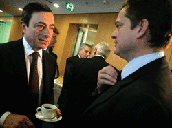 Mario Draghi, governor of the Bank of Italy