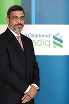 Afaq Khan, CEO at StanChart Saadiq. The bank leads the Islamic finance league tables