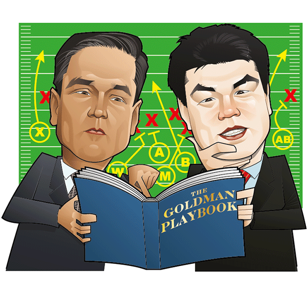 Anshu Jain and Colin Fan