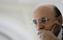 Brazilian central bank president, Henrique Meirelles