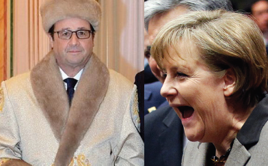 Hollande Merkel