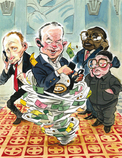 Naguib Sawiris’s empire extends to North Korea and Zimbabwe. Now he’s enlisted the help of Russia