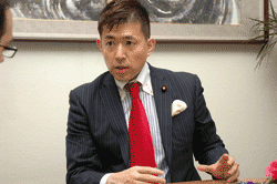 Kotaro Tamura, senator of the Liberal Democrat Party and general secretary of the panel promoting the idea of a Japanese sovereign wealth fund