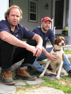 Quincy and Patrick Horan, US farmers