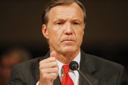 Thursday October 9: Christopher Cox, chair of the SEC: urged Congress and Treasury to regulate the credit derivative market 