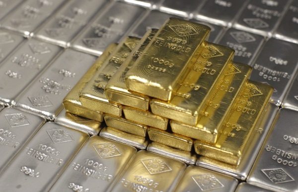 gold silver bars-R-600