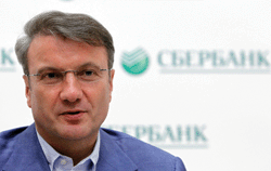 Sberbank chief executive German Gref 