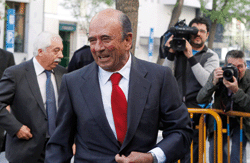 Emilio Botín, Santander: a diversified revenue base and bigger profits make this bank the regional winner