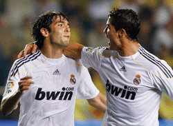 Cristiano Ronaldo and the Brazilian Ricardo Kaká have been called many things throughout their career, but thanks to the newly listed Bankia, they each have a brand-new title: bank collateral