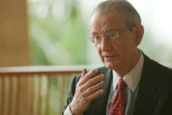 William Rhodes, veteran Citi banker, and an IIF board member for over two decades until 2010 and author of Banker to the World: Leadership Lessons From The Front Lines of Global Finance