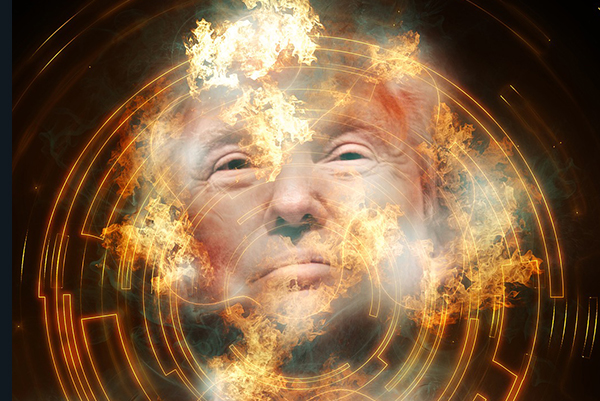 Donald Trump fire-600