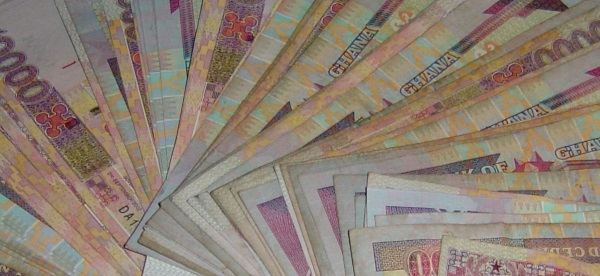 ghana currency cedi-envelope