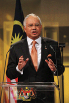 Dato’ Sri Mohd Najib Razak, prime minister of Malaysia