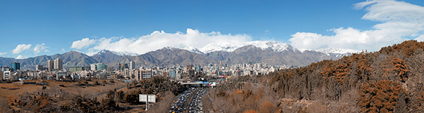 On the road outside the capital