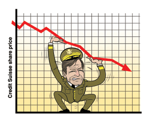 Credit Suisse chief executive Brady Dougan