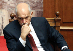 Greek Prime Minister George Papandreou