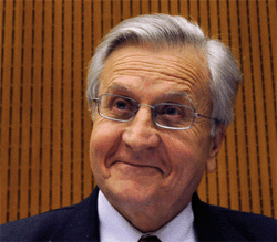 ECB president Jean-Claude Trichet 