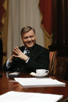 Vladimir Yakunin, president of Russian Railways