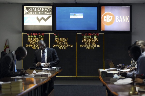 Zimbabwe Stock Exchange-R-600