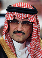Saudi billionaire Prince Al-Waleed Bin Talal has fought suggestions his holding company was overvalued due to share manipulation