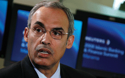 Rasheed Mohammed Al Maraj, the governor of the Central Bank of Bahrain