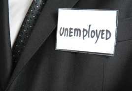 unemployed badge
