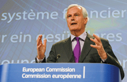 Michel Barnier, European commissioner for the internal market and services