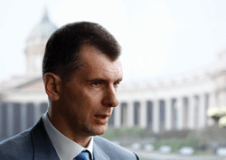 Mikhail Prokhorov’s Onexim Group is taking control of Renaissance Capital